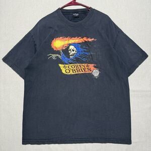 VTG Santa Cruz Skateboards Shirt Corey O'Brien Skater Sz Large Reaper 90s USA